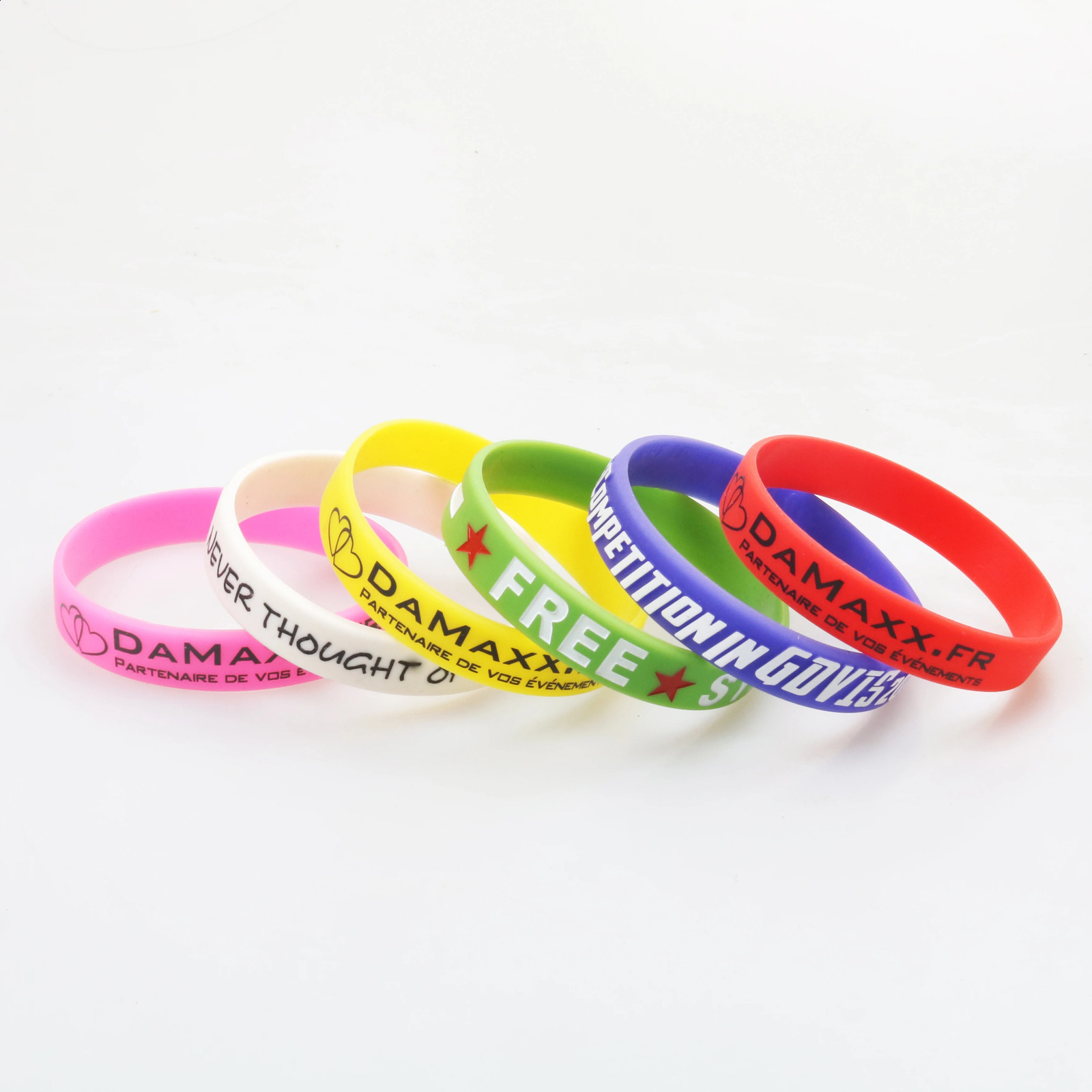 100pcs/50pcs Custom Wristband ID SOS Customizable Bracelets Engraved Debossed technology Sport Personalized Basketball Bands 250107