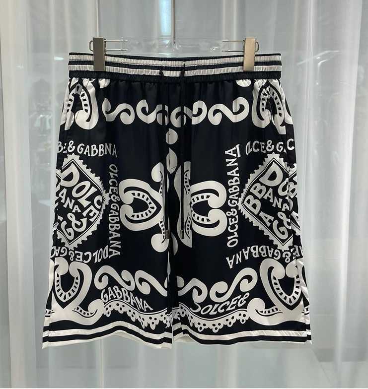 Mens Trendy Summer Fashion Casual Loose Breathable Beach Pants Versatile Summer Clothes Five Quarter Printed Mens ShortsXJ250114