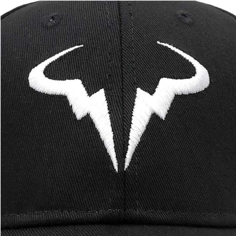 High quality brother Rafael Nadal baseball hip-hop summer cotton tennis player dad hat outdoor curve sports hat W250114