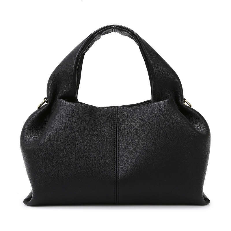 Women's Bags handbag Cloud autumn winter fashionable soft leather handbag, simple and versatile commuting bag, women's high-end sense, large