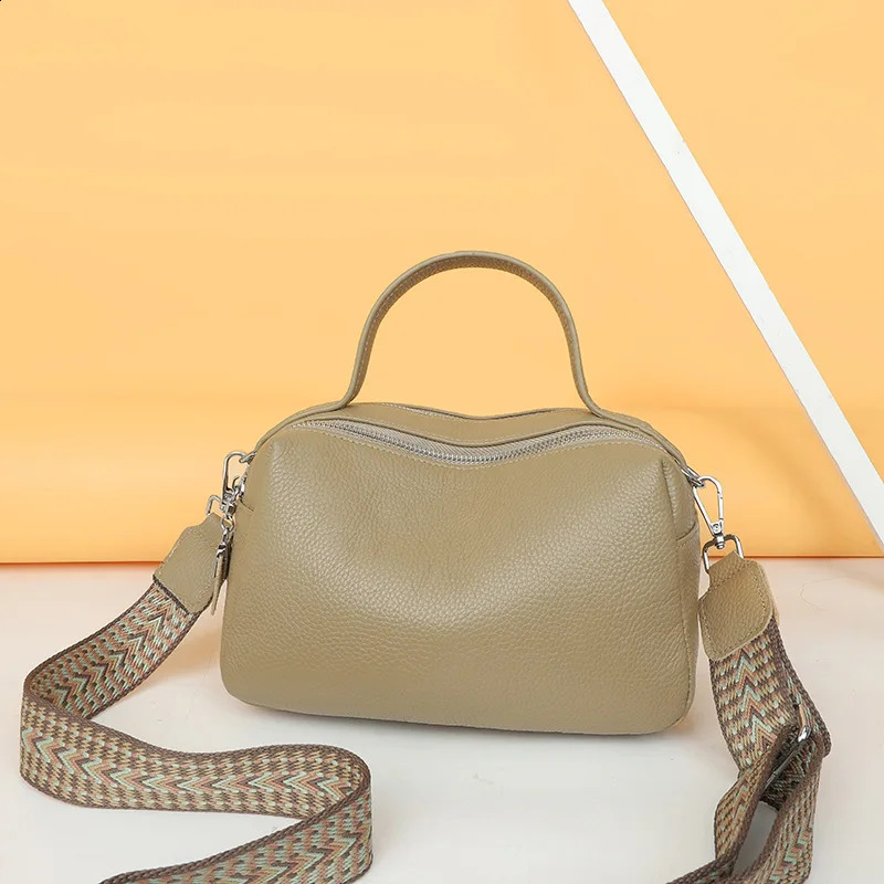 Genuine leather crossbody bag for women high-end large-capacity handbag large-capacity first-layer cowhide crossbody ba... 250106