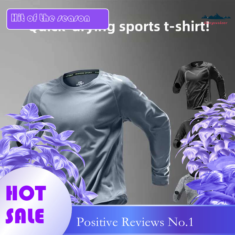 Ddmyoutdoor China Domestic Men S Quick Drying Long Sleeve Running Training Fiess Morning Sports Cycg Mountaineering Men Clothes Tops