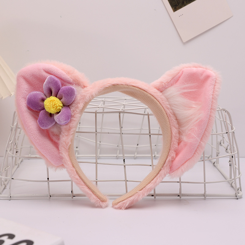 Adorable Rabbit and Fox Ears Plush Hair Accessories for Teenage Girls - Ideal for Photography