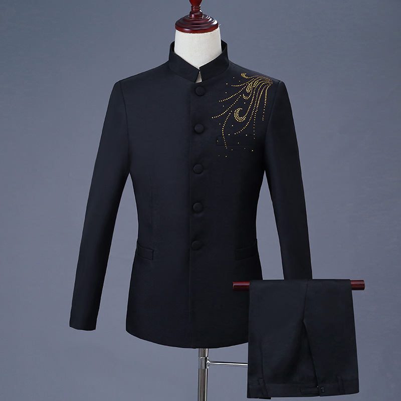 3616 Men's spring and autumn casual suits, loose jackets, cool and trendy