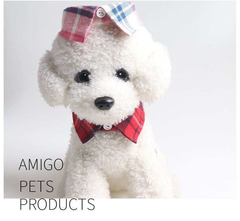 Bowtie for Cat Bow Tie Collar Plaid Adjustable Cat Tuxedo Collar for Small Dog Wedding Formal Tuxedo Suit Tux Outfits Birthday