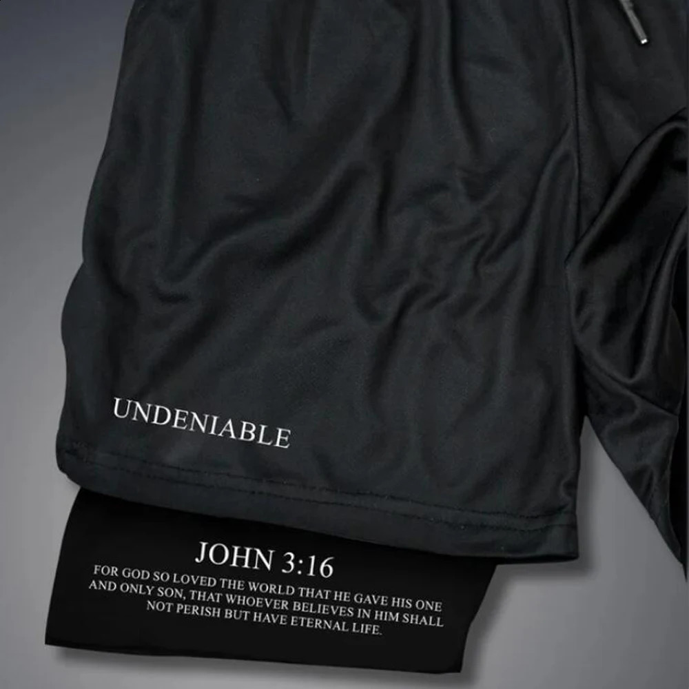 Mens John Cross Performance Shorts Summer Quick Drying 2-in-1 Y2K Gym Shorts Running Sports Shorts 250109