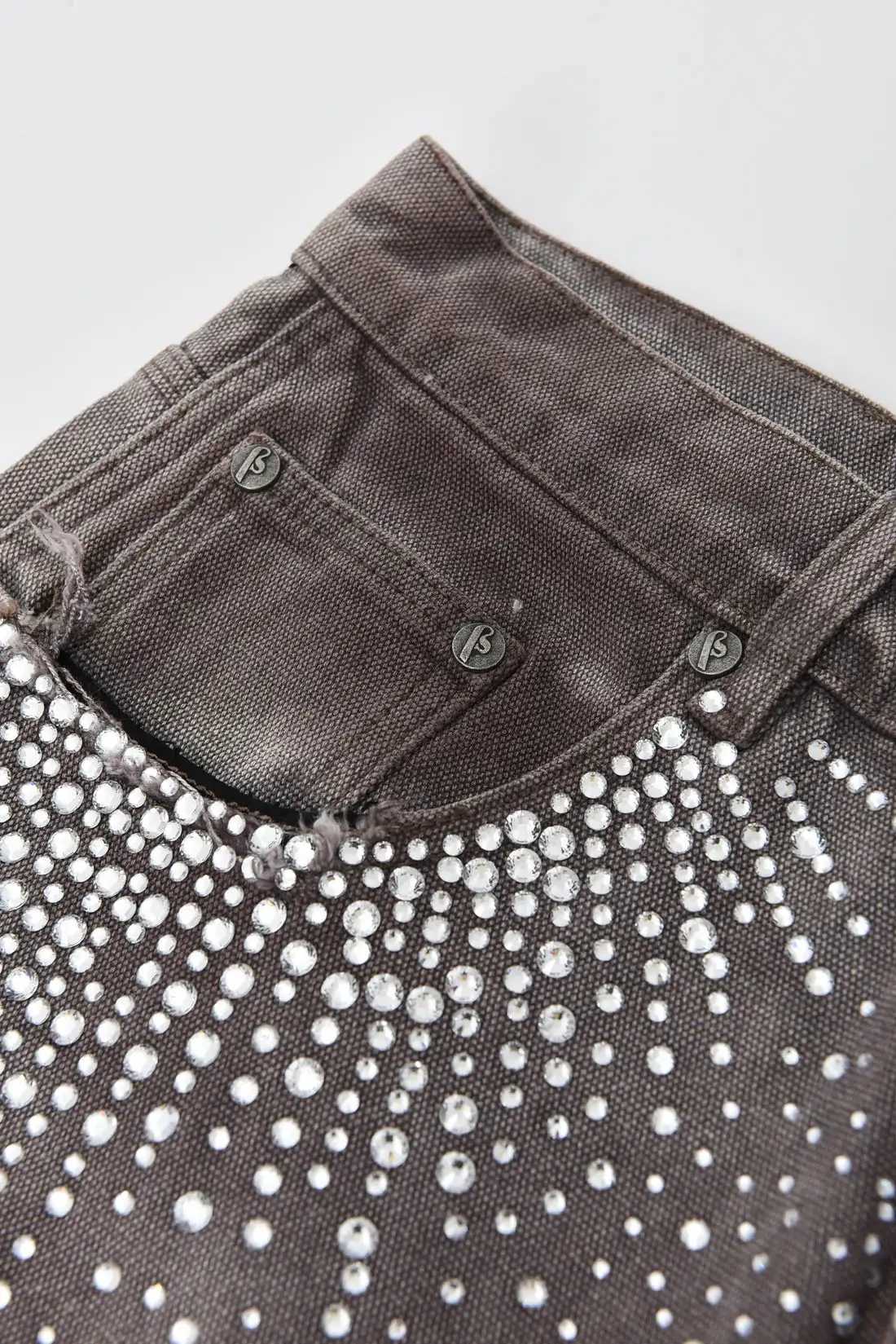 Streetwear Shorts Y2K Jeans American Retro Rhinestones Sequins Baggy Denim Gym Shorts Mens Womens Fashion Creative Casual ShortsXJ250114