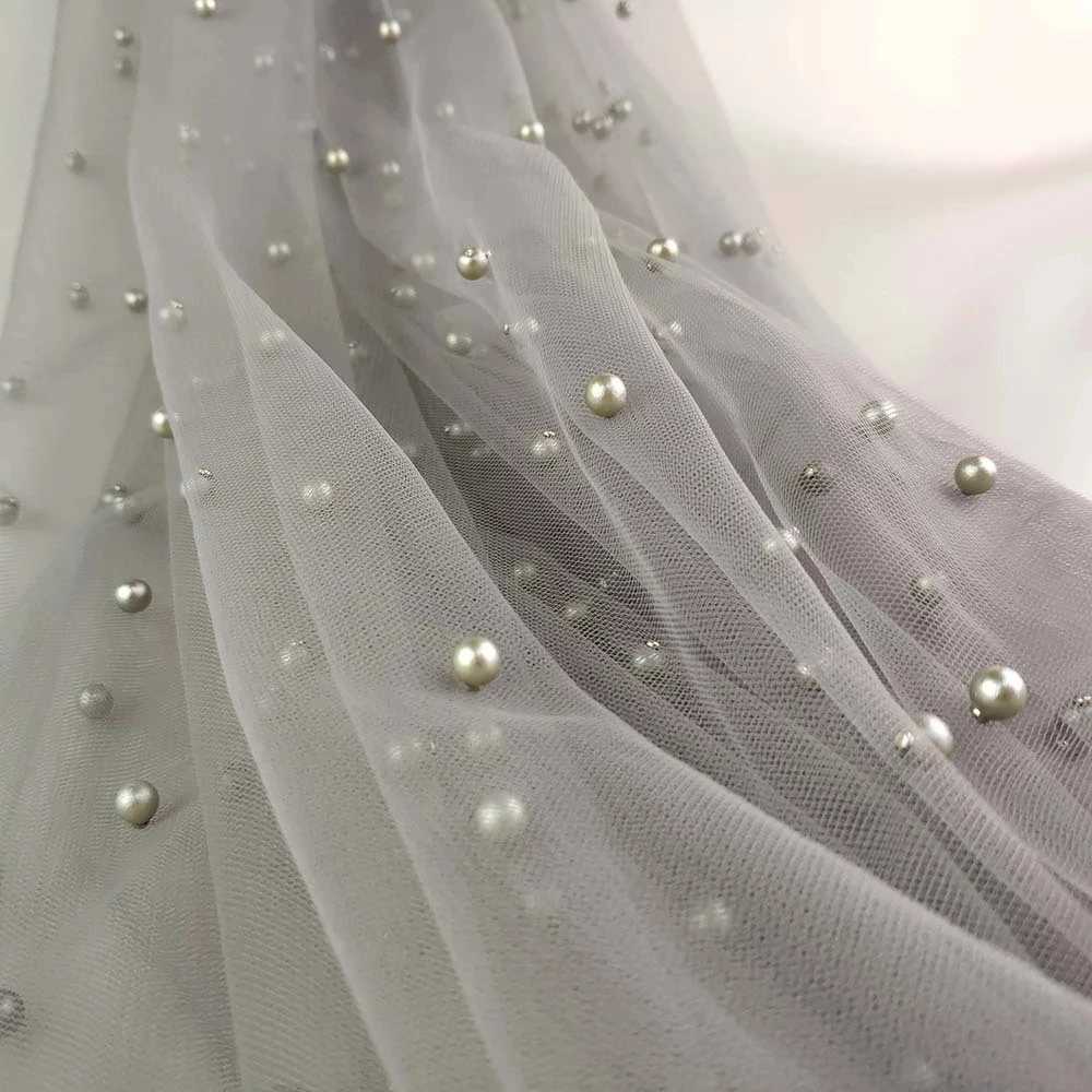 Thin gauze maternity gown for photo taking pregnancy photography props lace packaging dispersed pearl screw mesh set W250113