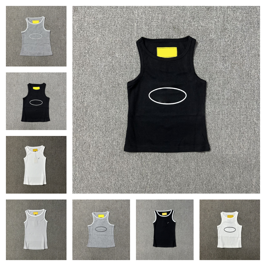 Designer Y2K Men's Vest Tank Top Printed Women's Undershirt High Street Fashion Summer Loose Casual Womens T-shirt Size S-XL