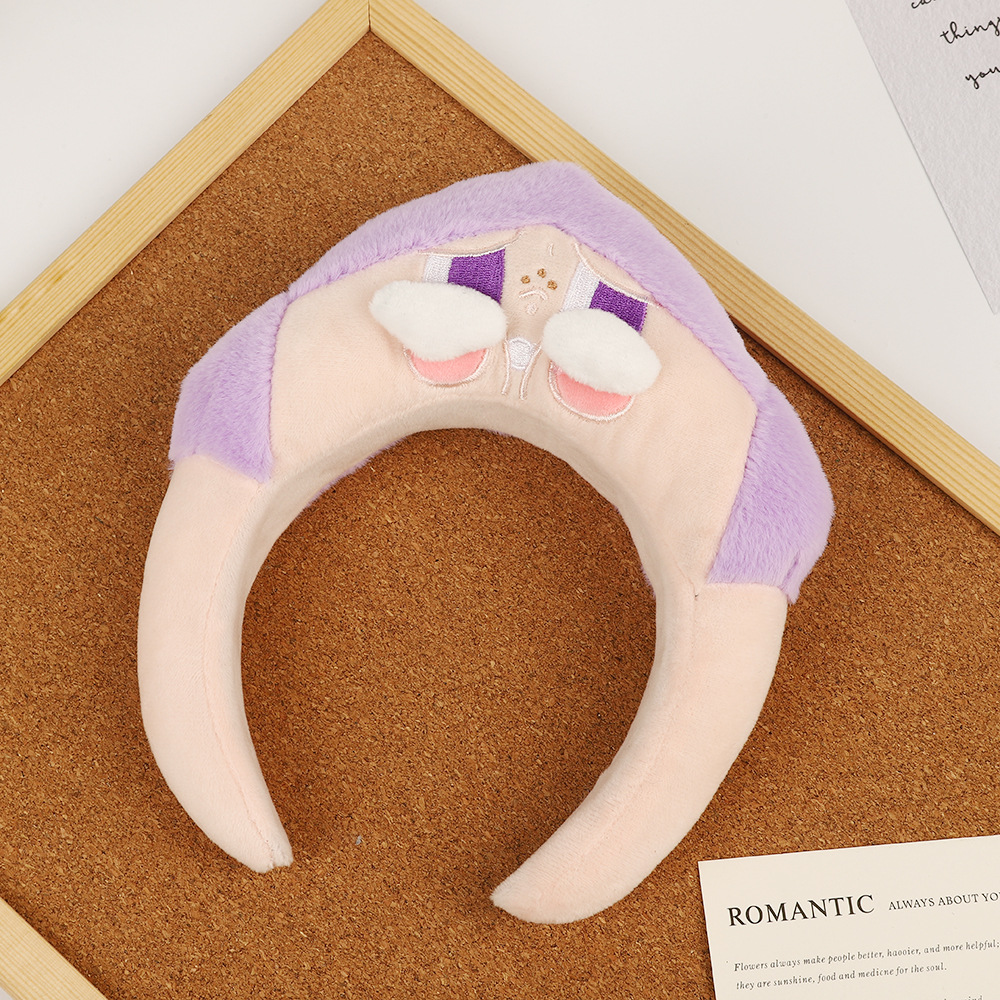 Crybaby Whimsical Hair Accessory for Cute Photos with Friends - Dopamine Cartoon Style Headband Bulk Sale