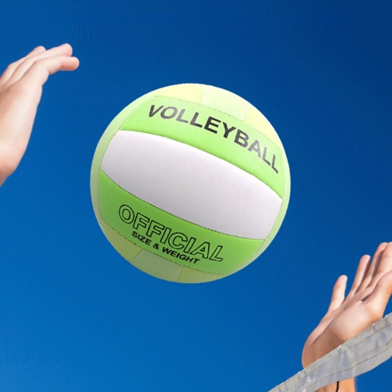 Waterproofs Indoor Outdoor Volleyballs Official Size 5 Sports Training Game Plays For Beginner Teenager 250107