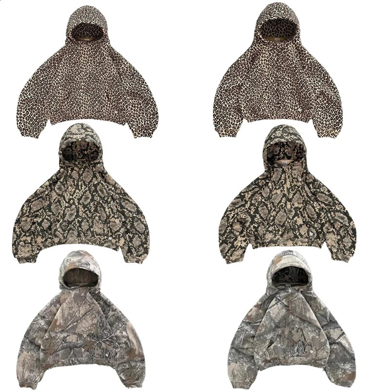 Y2K Harajuku Retro Zipper Hoodie Hip Hop 2000s Gothic Super Large Hoodie Street Mens Fashion Casual Sportswear Top 250110