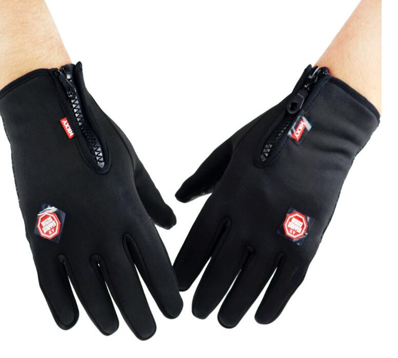 kind of Touch screen glove cold proof men women Sports Gloves fleece thickened Winter outdoor riding warm waterproof Training Mysterybox 's store