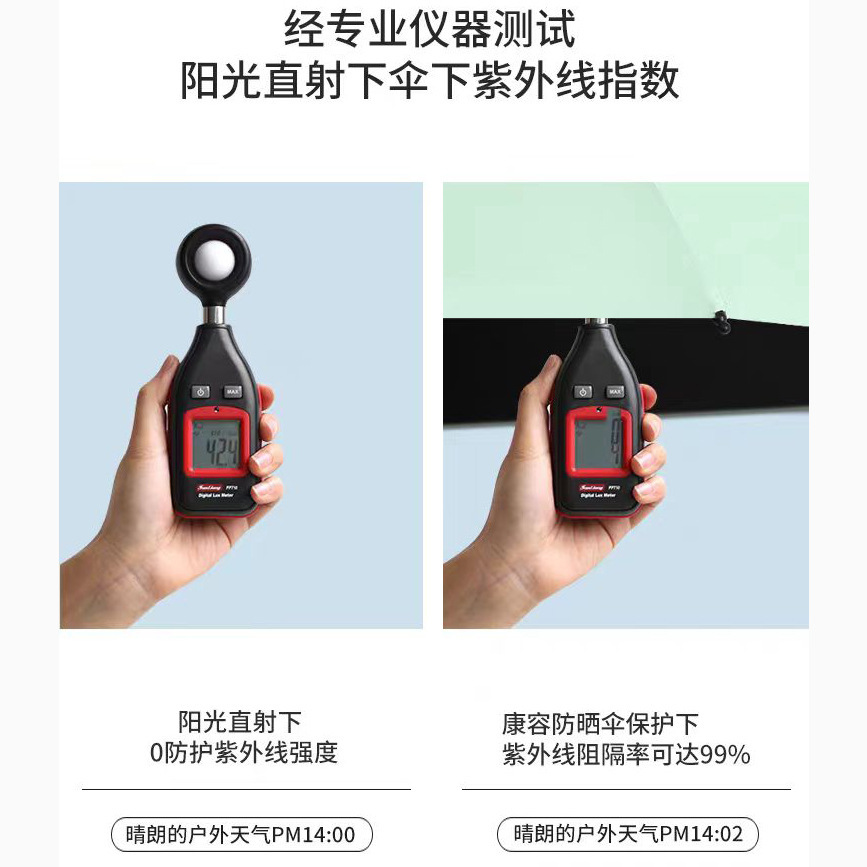 Sleek Black Rain and Sun Umbrella Featuring Triple Layers and Built-in UV Guard for Year-Round Use