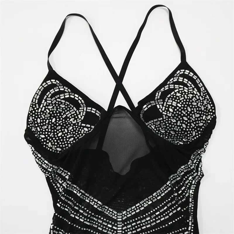 Sexy suspender maternity photography dress baby shower dress shiny rhinestone bodysuit maternity photography prop W250113