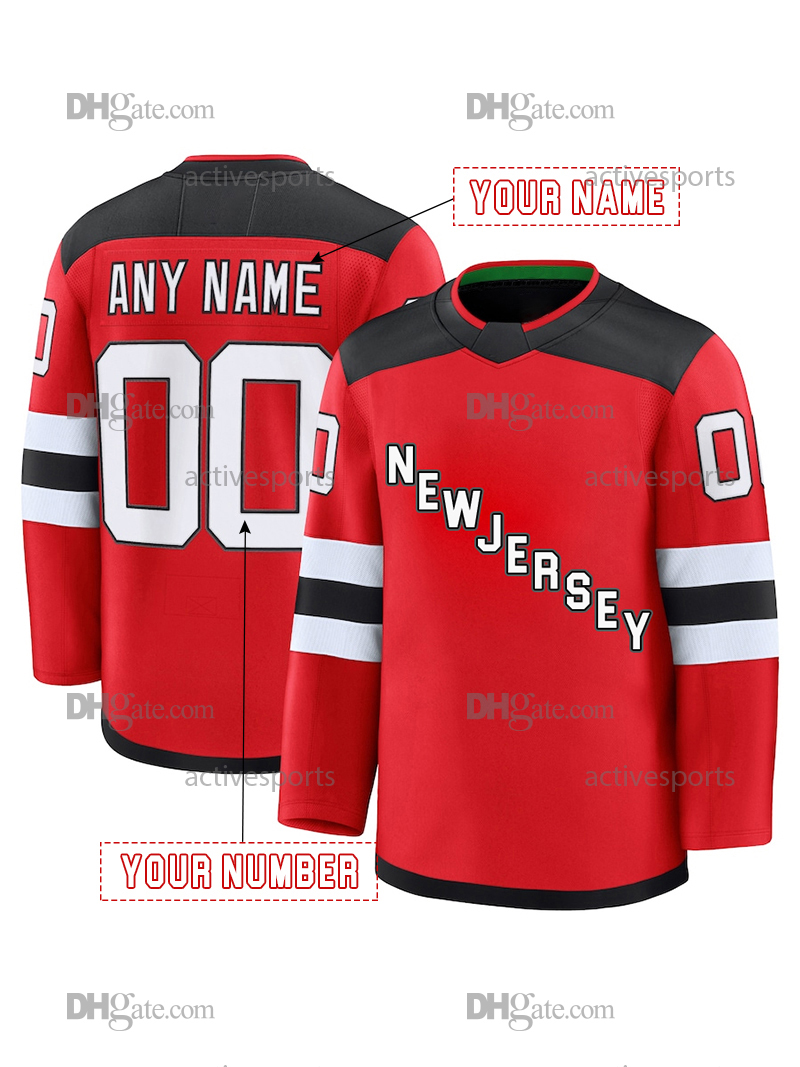 Mens Womens Youth Bratt Jerseys Hughes Hischier Kovacevic Cotter Bastian Palat Stitched Name Number Hockey