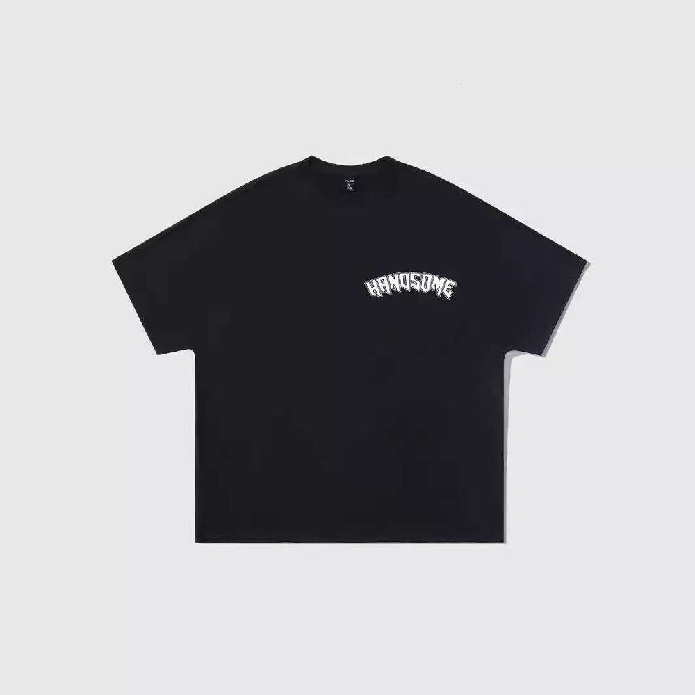 American street fashion brand Y2K Harajuku men's casual letter pattern printed short sleeved T-shirt