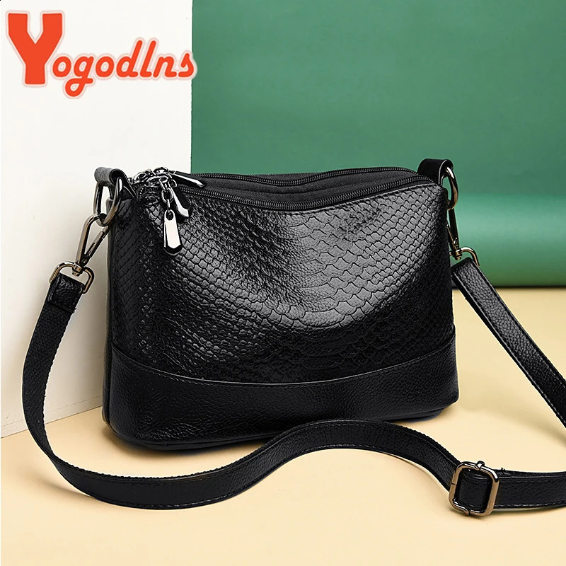 Vintage Patte Crossbody Bag For Women PU Leather Shoulder Bag Phone Messenger Bag Mommy Handbag Bolsa 250106