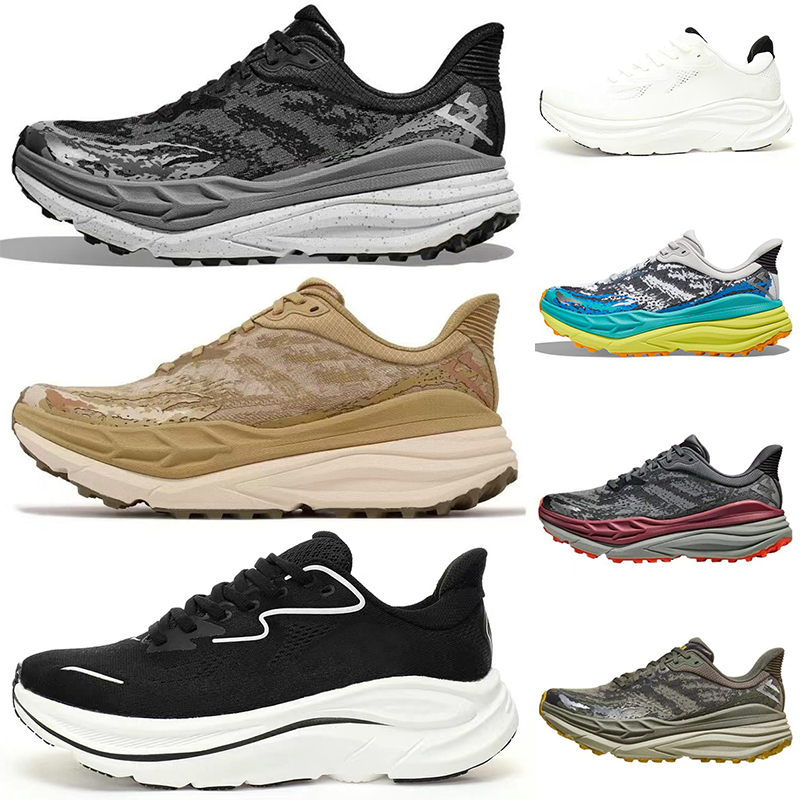 One Stinson 7 2025 Running Shoes Womens Platform Sneakers Clifton 10 Men Blakc White Harbor Mens Women Trainers Runnners 36-45