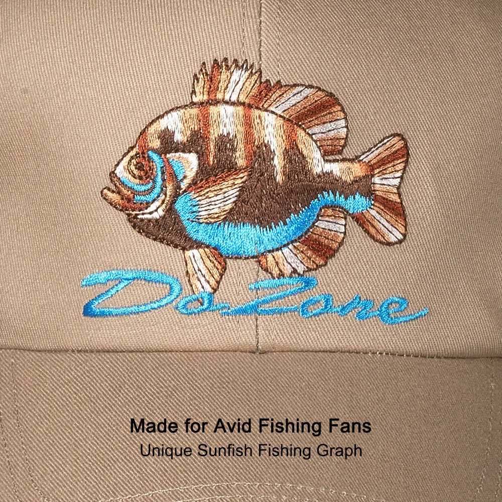 Dr. Fish Fishing Hat Mens Summer C Baseball Hat Outdoor Sun Sports Cotton Embroidery Fashionable Breathable Adjustable Hunting W250113