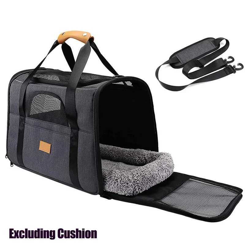 Foldable Portable Pet Transport Bag Soft Cat Carrier Dog Travel Backpack Pet AccessoriesXJ250113