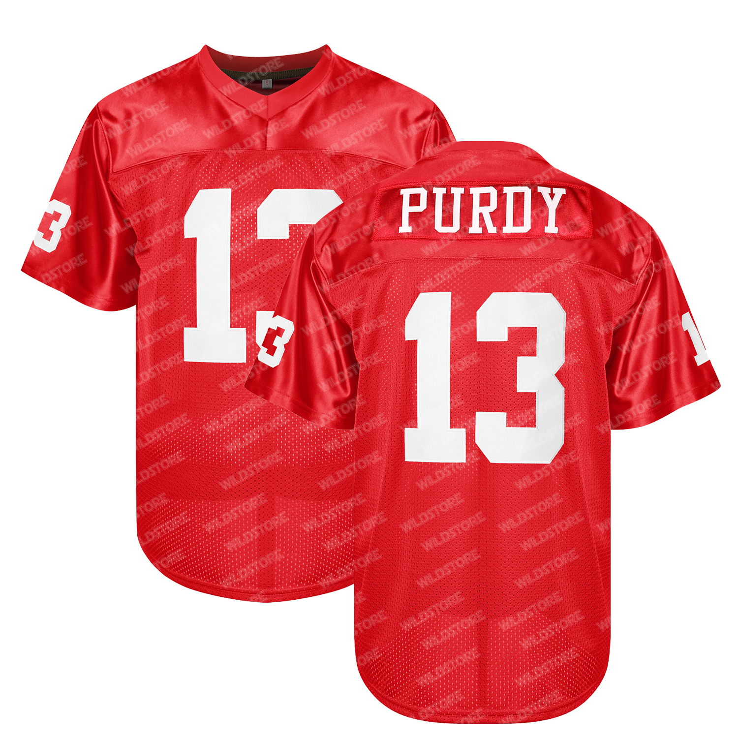 In Stock SanF49ers McCaffrey Jerseys 75th patch Football Jerseys Men's Embroidery High Quality Fast Shipping Slight Stretch Polyester Purdy Kittl