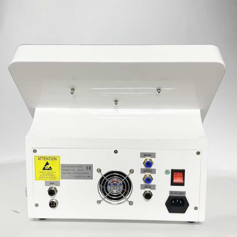 Multi-Functional Facial Cleansing Device Oxygenated Hydro Microdermabrasion with Advanced Cooling Technology oxygen facial machine