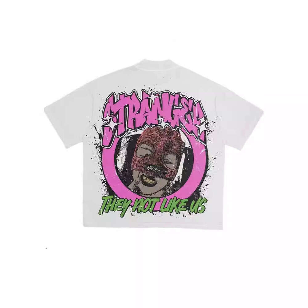 american hiphop personality street trend letter printed cotton unisex pullover top