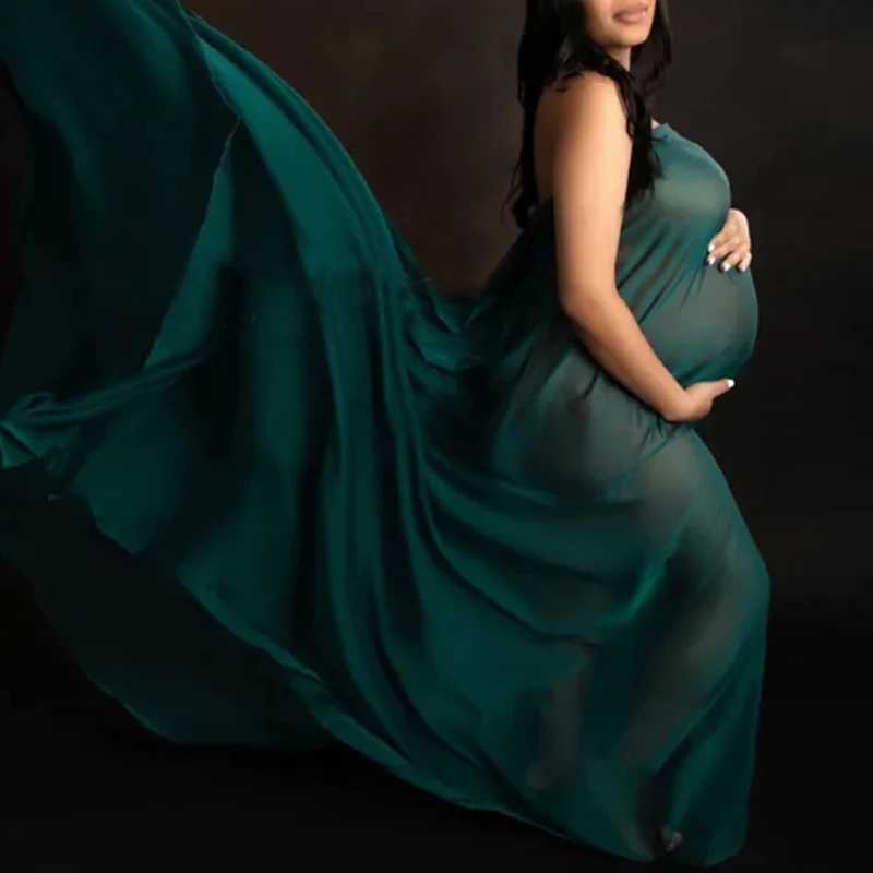 Tossing Silk Fabric Ideal for Materni Photography Props Womens Shooting Accessories Pregnant Dress Soft Chiffon W250113
