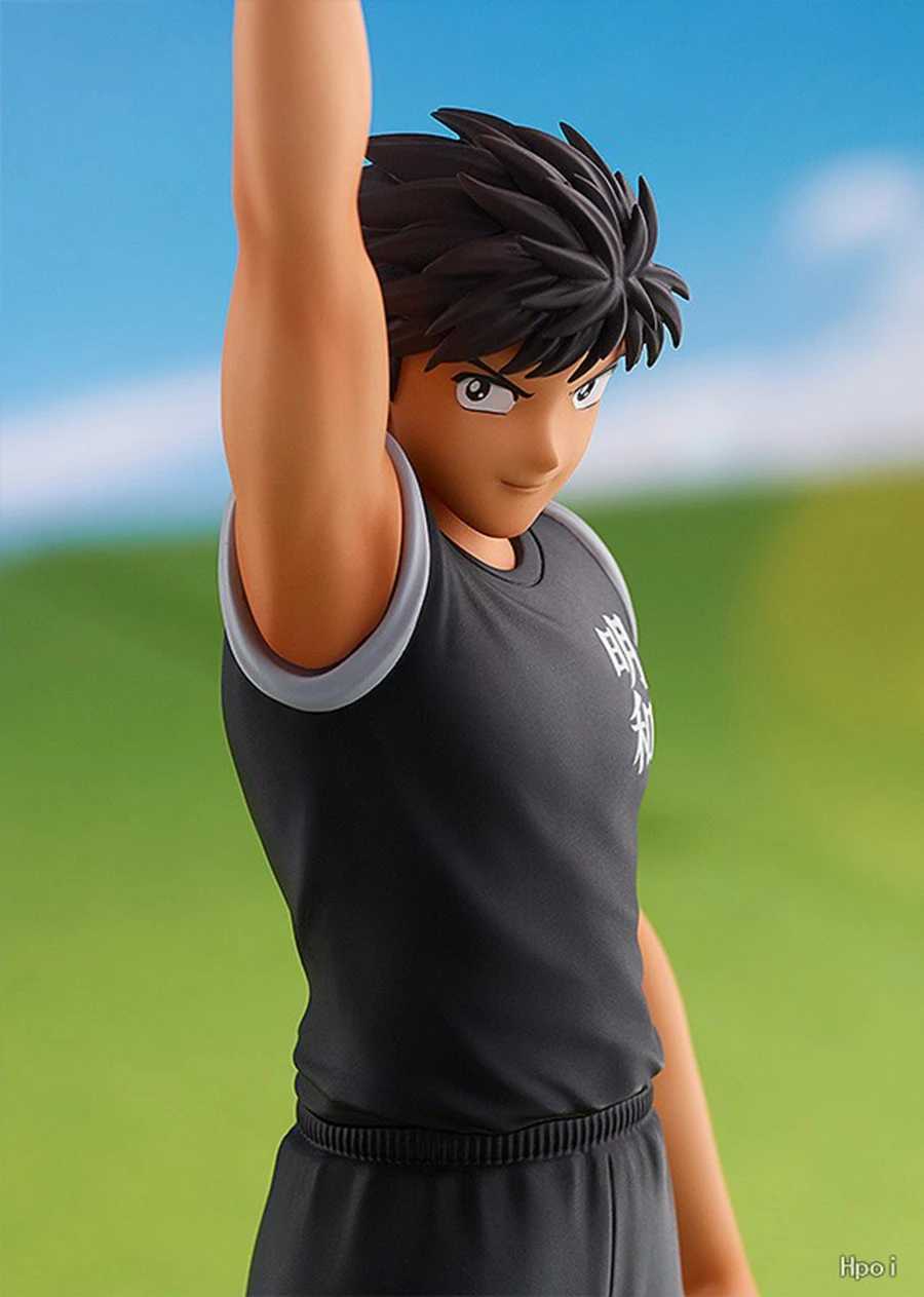 18cm Captain Anime Figure Ozora Tsubasa Action Figures Hyuuga Kojirou/Wakabayashi Genzou Figurine Collection Model Toys W250114 Free shipping