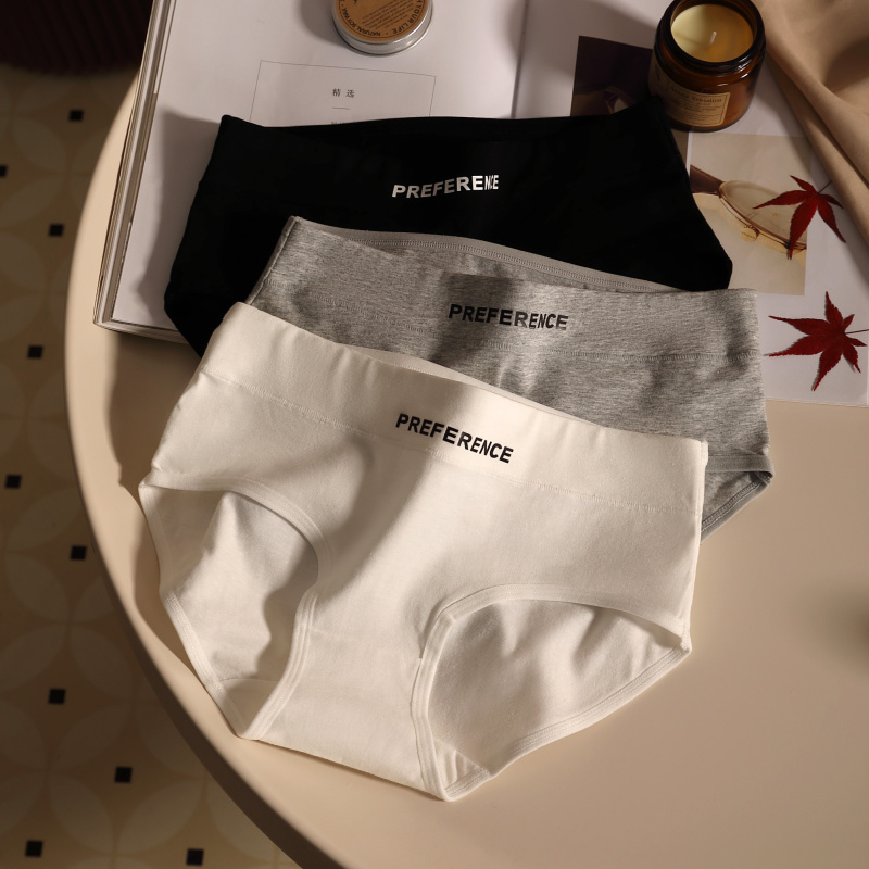 3PCS/set Fashion Seamless Women Panties Underpanties Sports Soft Female Underwear Large Size Sexy Pure Cotton Women's Intimates
