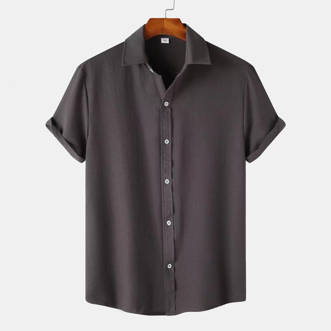 2025S designer T-shirt short sleeved solid color men shirt top