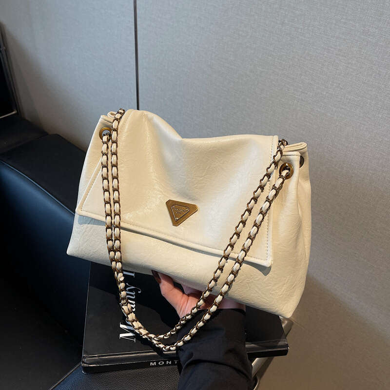 Women PU Leather bags Simplified Retro Casual Versatile Drawstring Underarm Tote Handbag Embossed Tote Bag Crescent Bag Shoulder Underarm Bag