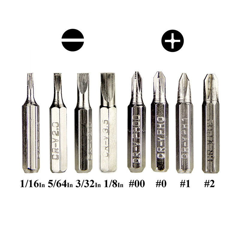 Portable 8 in 1 Mini Screwdriver Set Small Screwdrivers Pen Magnetic Repair Tools Compact Precision Gadgets Computer Eyeglasses Daily Home Improvement