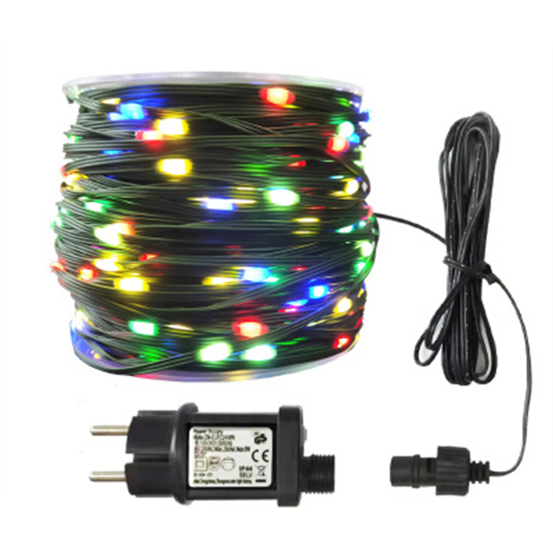 Eco-Friendly Weatherproof Solar LED Strips with Durable Rubber Casing - Outdoor Lighting Solution (24V)