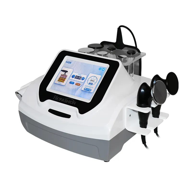 Spain Technology Indeeplus RF 448Khz Machine Tecar Diathermy Therapy Pain Relief Skin Rejuvenation Wrinkle Remover