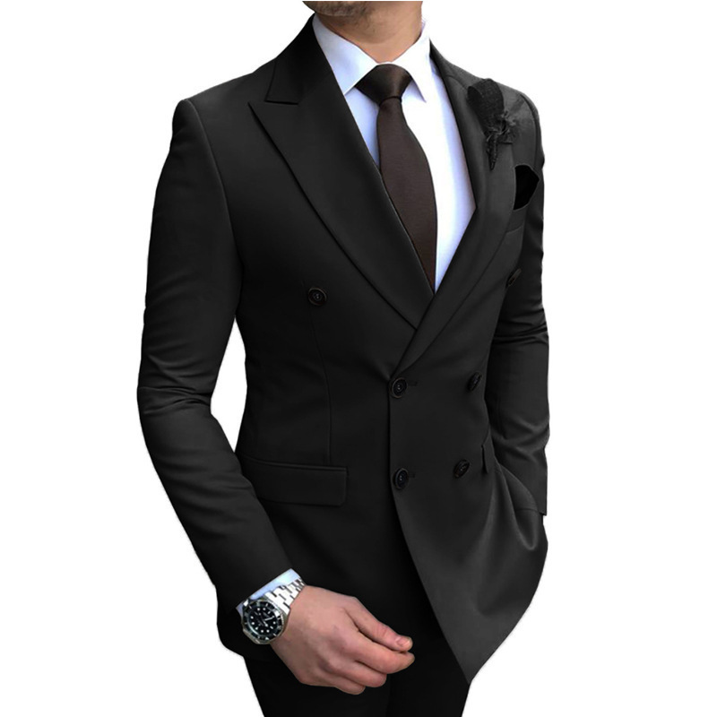 High-end k1324 textured suits for men, slim-fitting tops and coats, best man