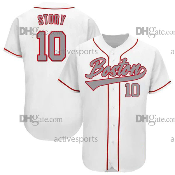 Custom 16 Duran 2024 Season Baseball Jersey Devers Rafaela Crochet Story Bregman Abreu Stitched Number Name Mens Womens Youth