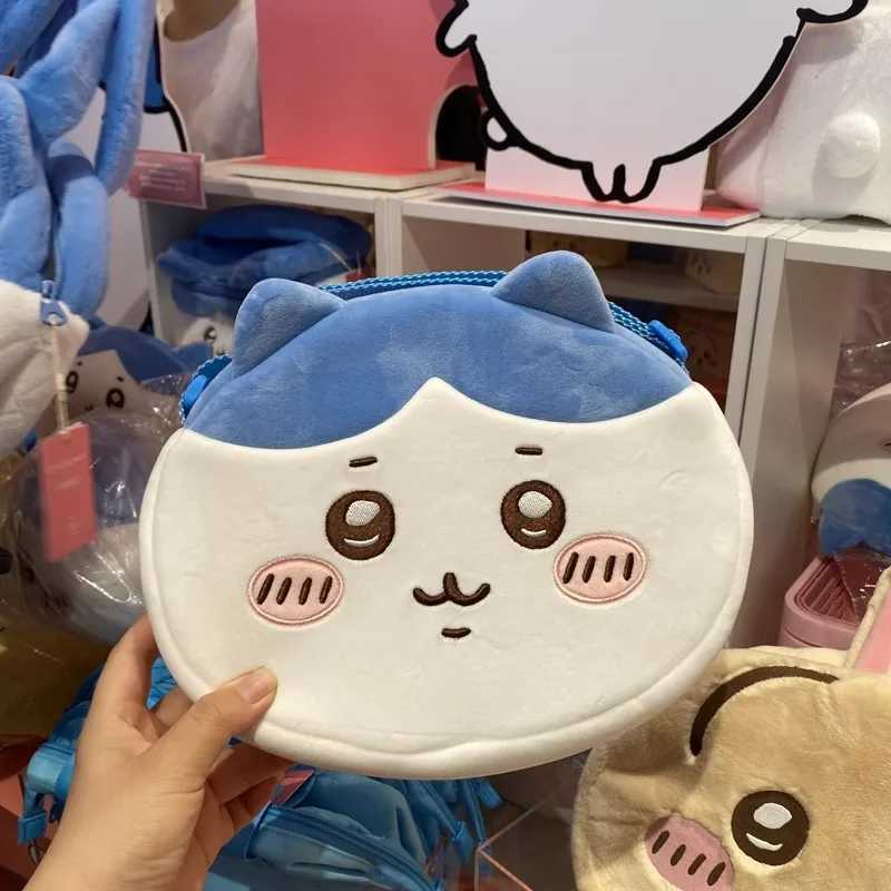 2025 Plush Dolls Kawaii Miniso Chiikawa Series Plush Shoulder Bag Cute Hachiware Mobile Phone Coin Handbag boy and girl Toys Anim Birthday Gifts