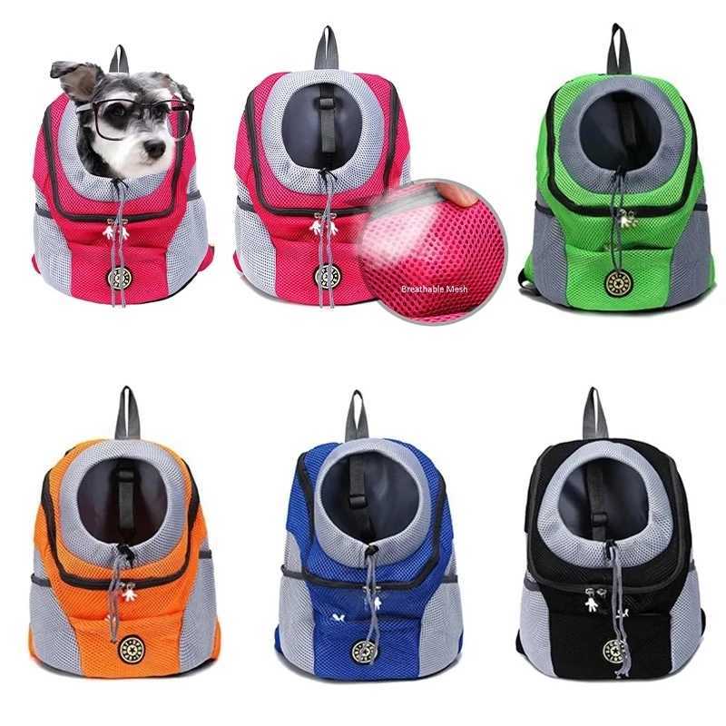 Pet Dog Carrier Backpack Puppy Carrier Front Pack for Small Medium Dogs Cat Travel Back Pack Breathable Dogs Carrier BackpackXJ250113