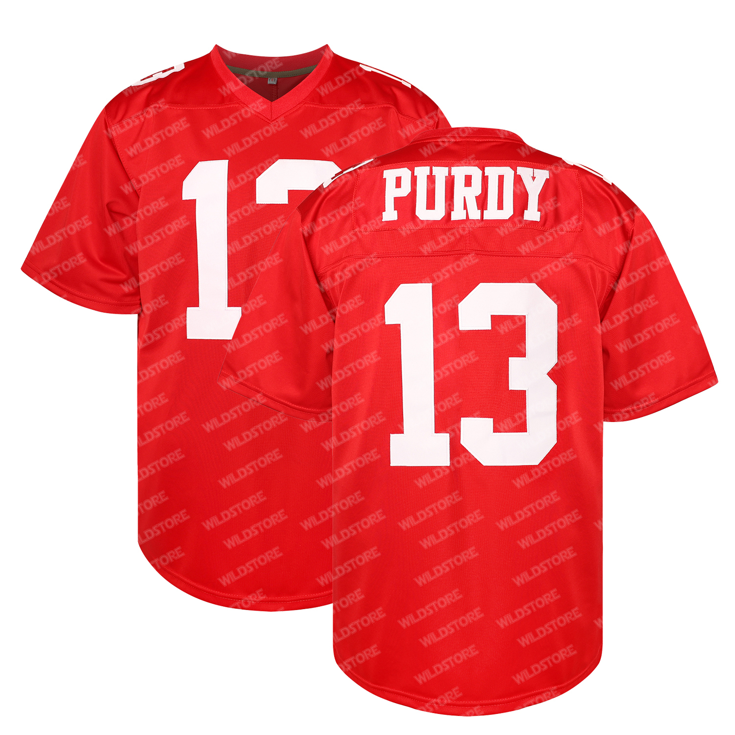In Stock SanF49ers McCaffrey Jerseys 75th patch Football Jerseys Men's Embroidery High Quality Fast Shipping Slight Stretch Polyester Purdy Kittl