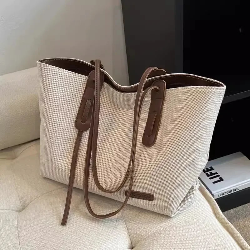 Canvas Women Shoulder Bags Winter Shopper Travel Shopping bags Travel large capacity female Handbag bolsa Big bolsas 250102