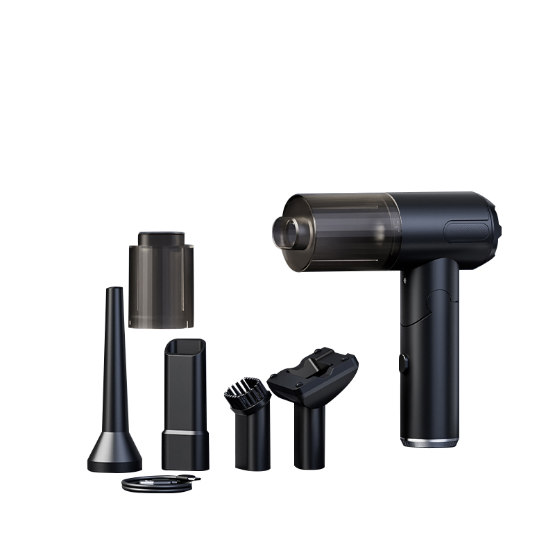 Cordless Handheld Car Vacuum - 12000PA Suction Portable Auto Cleaning Tool with LED Light and Magnetic Dust Bin