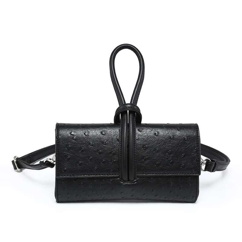 New Arrival Handbag Women Ostrich Pattern Brand Designer Ins Tote Crossbody Shoulder Bag - view 5