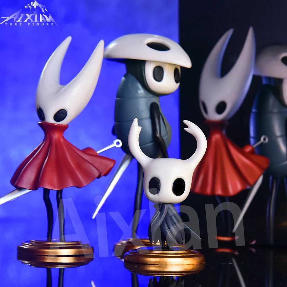 3pcs/set Hollow Knight Toys Anime Game Figure The Knight Action Figure Hornet/Quirrel Figurine Collectible Model Doll with Box W250114