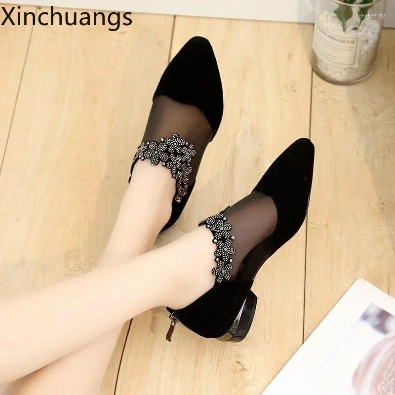 Sandals Women wers Low Heel Fashion Rhie Lady Mesh Plus Size hurenlakeshoes hurenlakeshoes hurenlakeshoes