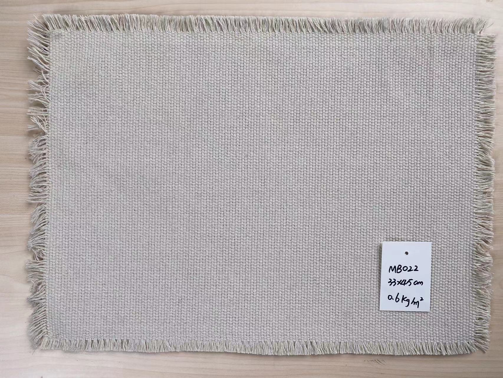 Handwoven Thick Cotton Table Mat for Dining Eco Friendly Handcrafted Heavyweight Cotton Kitchen Mat
