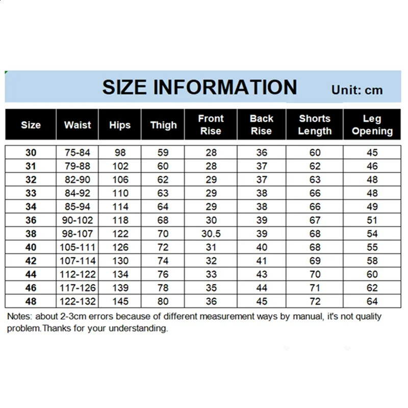 Summer Shorts Calf Length Trousers Plus Size 48 42 Men Denim Elastic Stretched Thin Jean Oversized Classic Straight Streetwear 250103