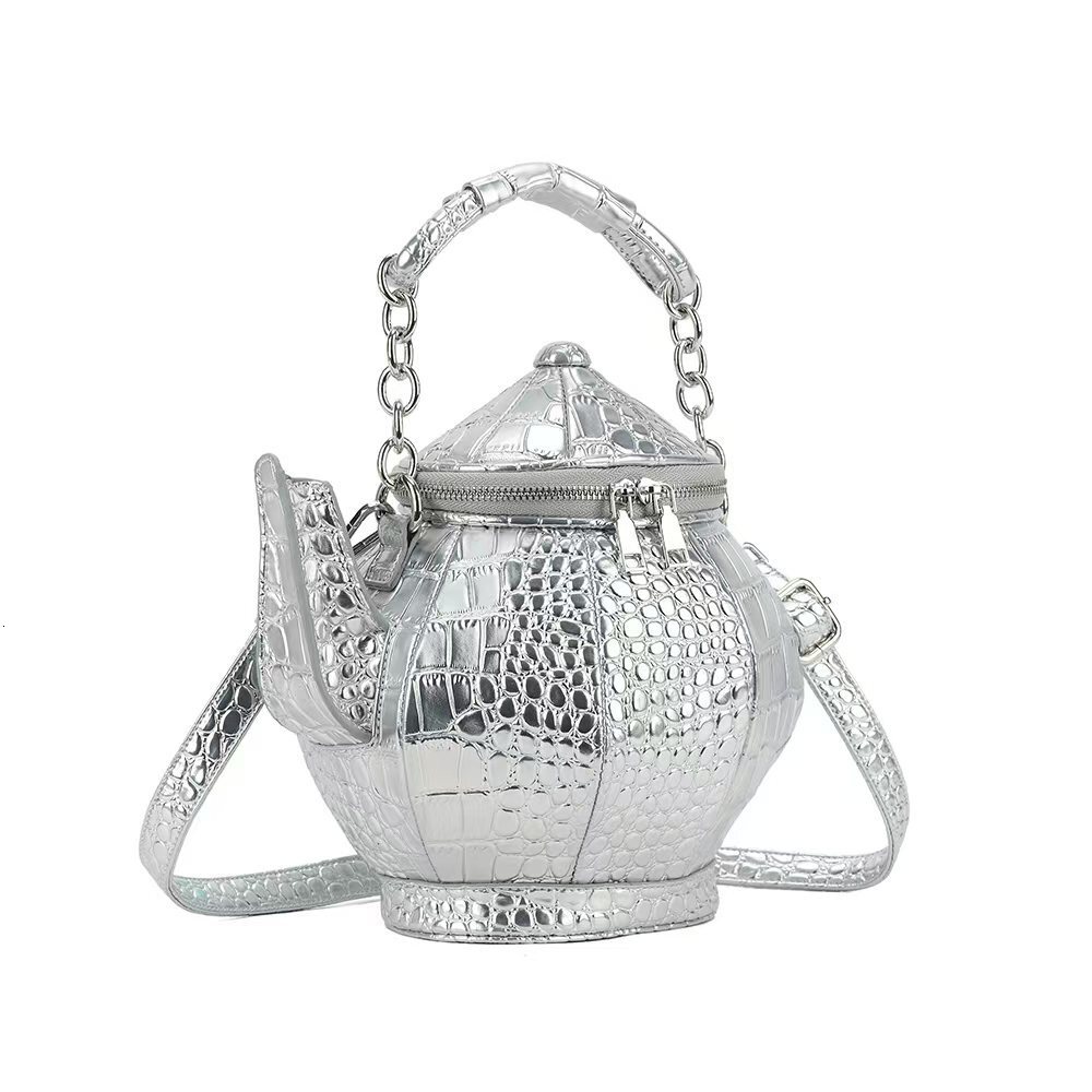 New Designer Creative Teapot Bag Wine Pot Bag Women's Shoulder Bag Outdoor Crossbody Bag Chinese Fashion Trend Bag Free Shipping Personalized Pun