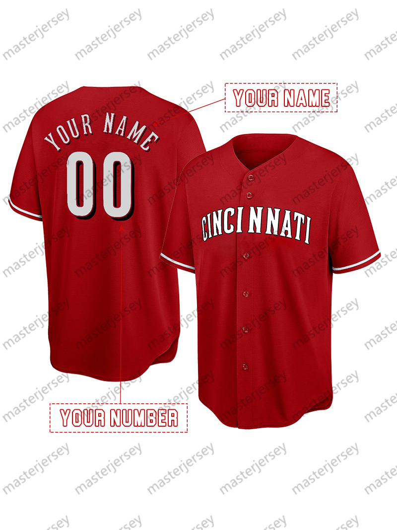 44 De La Cruz Baseball Jerseys Rose Benson Callihan Candelario Espinal Marte McLain Stitched Custom Jersey